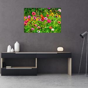 Tablou cu flori de luncă (90x60 cm)