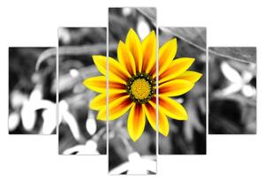 Tablou cu floare galbenă (150x105 cm)