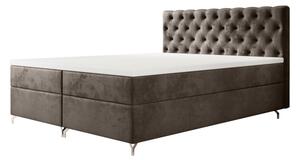 Pat boxspring GLOSE FESTER 2, 120x200, Monolith 15