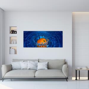Tablou - portacala în apă (120x50 cm)