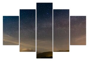 Tablou cu cerul nocturn (150x105 cm)