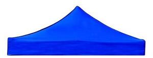 Prelata/copertina pentru acoperis cort tip pavilion Tahagov, 3 x 3 m, impermeabila, invelis din material textil oxfort 700D, cauciucat Albastru