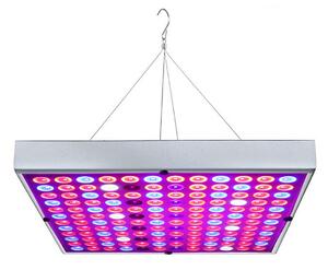 Lampa LED 15W Tahagov, pentru cresterea plantelor in interior, material ABS, cu agatatoare, 25 x 25 cm, multicolor