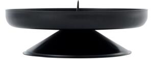 Suport metalic pentru lumanari VESTA Ø9 cm, negru