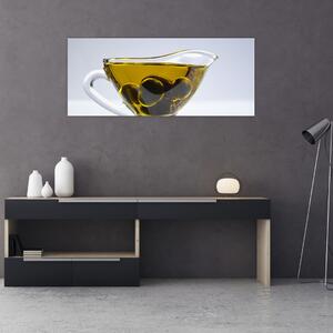 Tablou cu ulie de măsline (120x50 cm)