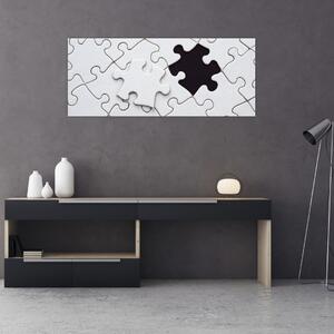Tablou cu puzzle (120x50 cm)