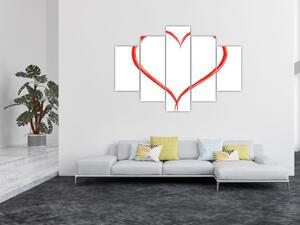 Tablou cu inima (150x105 cm)