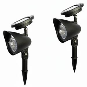 Set 2 Lampi Solare LED pentru Gradina, Lampa Reglabila, Impermeabil IP65