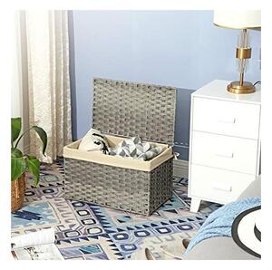 Cutie de depozitare, Songmics, RST56WG, 65 L, 55.5 x 34 x 34 cm