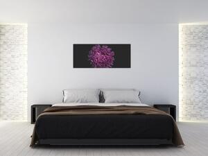 Tablou cu floare violetă (120x50 cm)