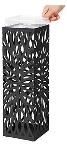 Suport pentru umbrele, Songmics, Negru, 15.5 x 15.5 x 49 cm, LUC48B