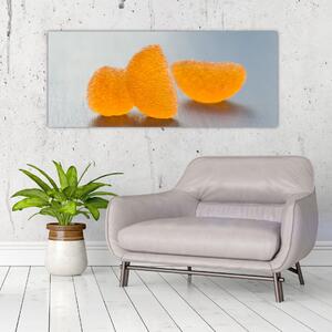 Tablou cu mandarine (120x50 cm)