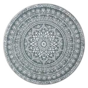 Covor rotund Songmics Gri deschis 160x160 cm
