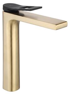 Baterie pentru baie REA SOUL Gold mat black High