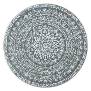Covor rotund Songmics Gri deschis 160x160 cm