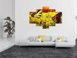 Tablou cu fluturi (150x105 cm)
