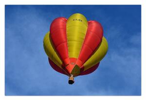 Tablou cu balon zburând (90x60 cm)