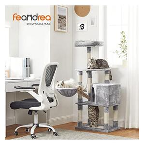 Copac pentru pisici, Feandrea, Gri, PCT60W, 138 cm