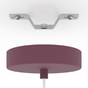 EGLO Lampă suspendată Berardelli, albastru/dud, Ø 23 cm, sticlă, E27, reglabil, Albastru, Camera de zi / sufragerie, Sticlă, Modern