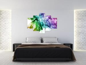 Tablou - fum colorat (150x105 cm)
