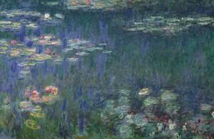 Monet, Claude - Artă imprimată Nuferi, (40 x 26.7 cm)
