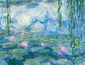 Monet, Claude - Artă imprimată Nuferi, (40 x 30 cm)