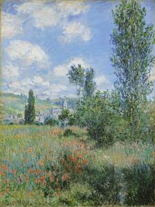 Monet, Claude - Artă imprimată View of Vetheuil, 1880, (30 x 40 cm)