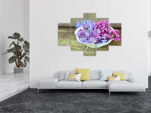 Tablou cu decorațiune din lavanda (150x105 cm)
