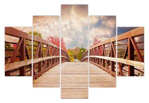 Tablou - pod din lemn (150x105 cm)