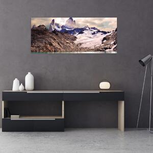 Tablou cu lac montan (120x50 cm)