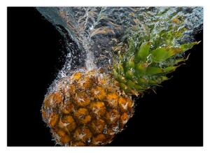Tablou cu anans în apă (70x50 cm)