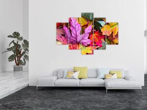 Tablou - frunze de toamnă (150x105 cm)
