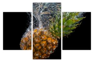 Tablou cu anans în apă (90x60 cm)