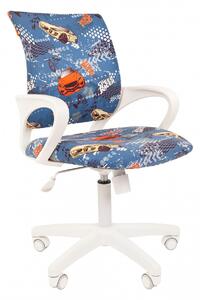 Scaun birou pentru copii rotativ Semba 103 white model masini