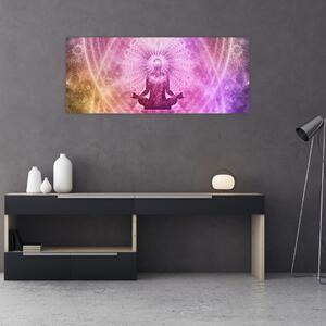 Tablou meditație (120x50 cm)