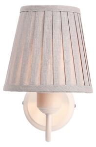 Lampă de perete FIREZ 1xE27/40W/230V alb/gri