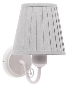 Lampă de perete FIREZ 1xE27/40W/230V alb/gri