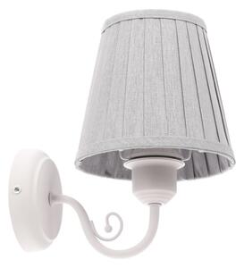 Lampă de perete FIREZ 1xE27/40W/230V alb/gri
