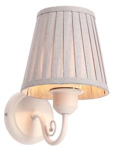 Lampă de perete FIREZ 1xE27/40W/230V alb/gri