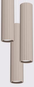 Brilagi - Suspensie LED CRESTO pe cablu, 3x GU10, 10W, 230V, taupe
