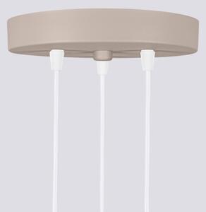 Brilagi - Suspensie LED CRESTO pe cablu, 3x GU10, 10W, 230V, taupe