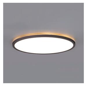 Plafonieră LED cu senzor pentru baie NIVERA LED/32W/230V IP54 d. 42 cm negru + telecomandă