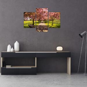 Tablou - livada cu cireși (90x60 cm)