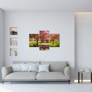 Tablou - livada cu cireși (90x60 cm)