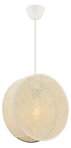 Pendul cu cablu BIG DRUM 1xE27/60W/230V, crem