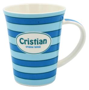 Cană din porțelan personalizată Cristian