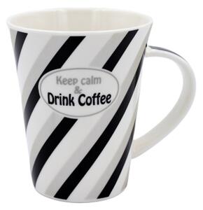 Cană din porțelan "Keep calm and drink coffee"