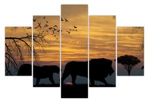 Tablou cu Safari (150x105 cm)