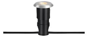 Markslöjd 107716 - Lampă LED încastrată pentru exterior GARDEN24 0,8W/24V IP44 negru/crom mat