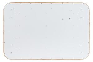 Brilagi - Corp de iluminat LED reglabil MOLINA SQUARE LED/54W/230V stejar 60x40 cm + telecomandă
